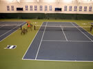 Duke University Indoor Tennis Courts resurfacing